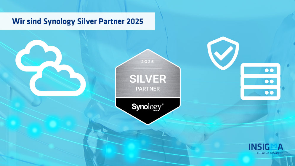 Wir sind Synology Silver Partner 2025