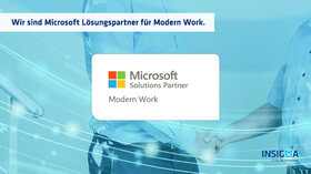INSIGMA ist Microsoft Lösungspartner für Modern Work