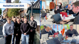 Gewinner des Hackathon in Leer bei der Digitalen Woche 2025