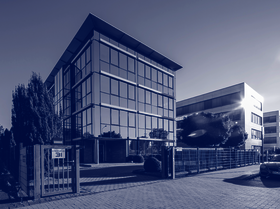 Außenansicht des Firmensitzes der INSIGMA IT Engineering GmbH in Frechen.